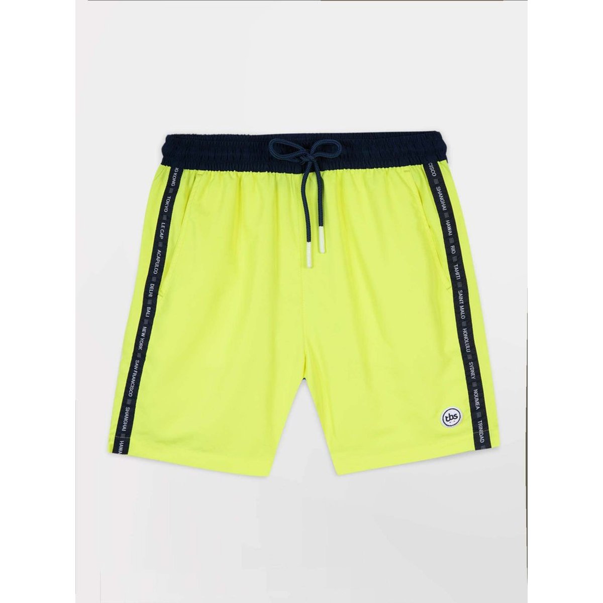 Short de bain made in France THOMAS jaune, TBS