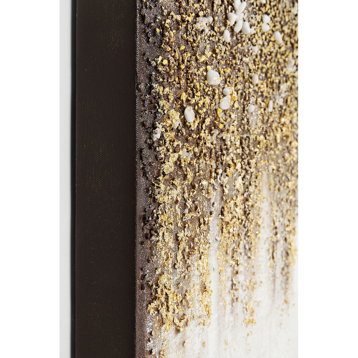 Tableau sur toile Abstract Fields 55x75cm beige, KARE DESIGN