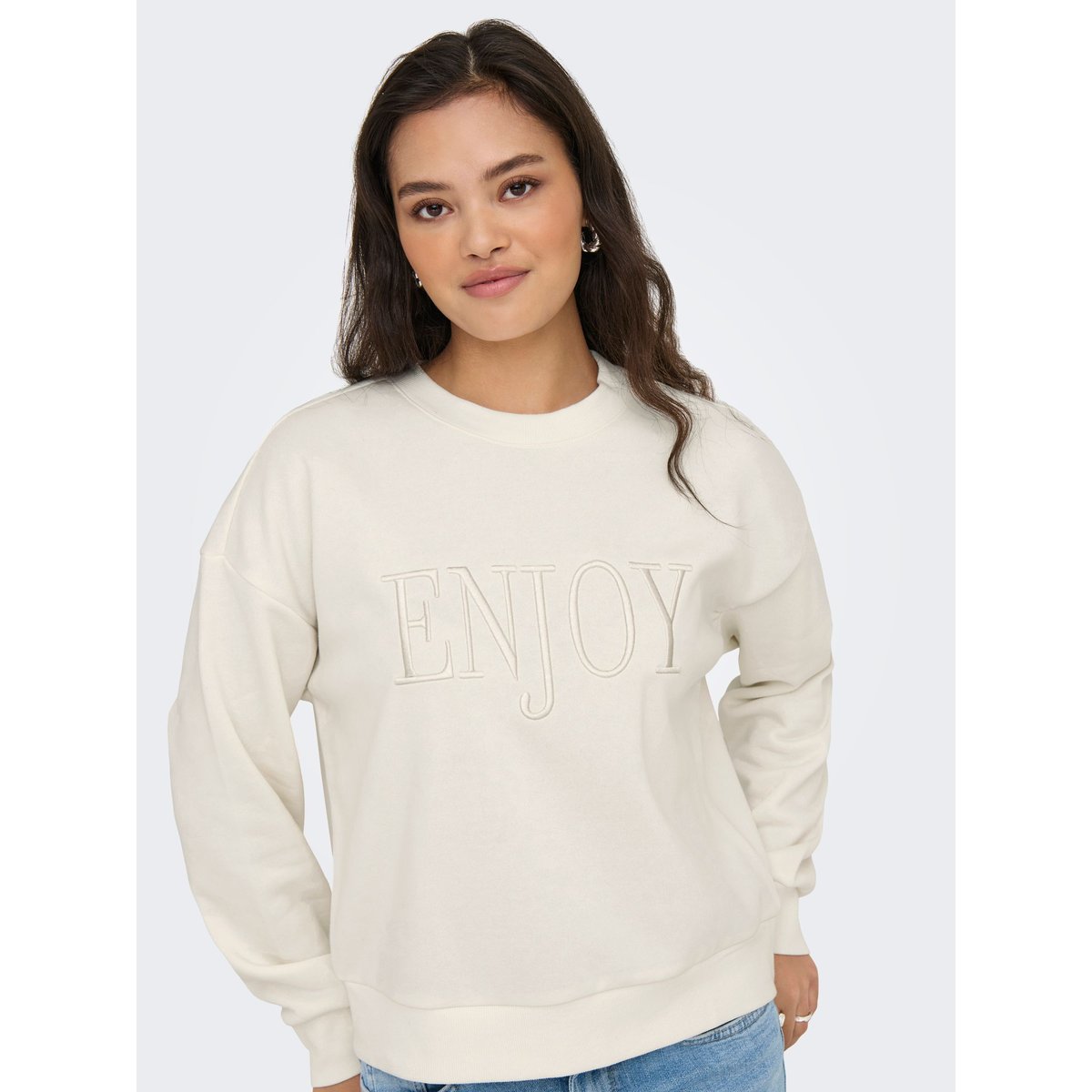 Sweat-Shirt egret, ONLY
