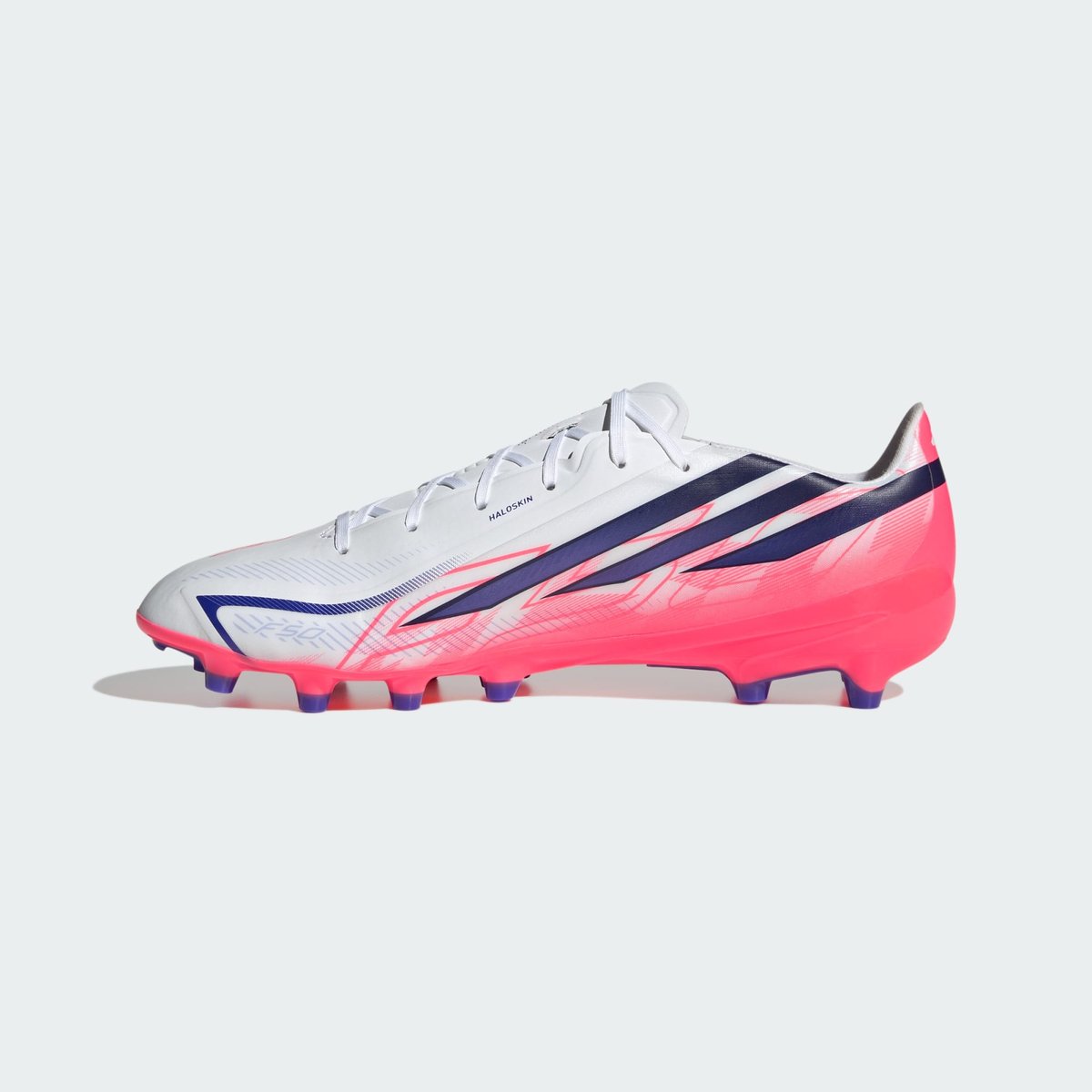 Chaussure De Football F50 Hyperfast League Terrain Synthétique Chaussure De Football F50 Hyperfast League Terrain Synthétique cloud white / solar purple / solar turbo, adidas Performance