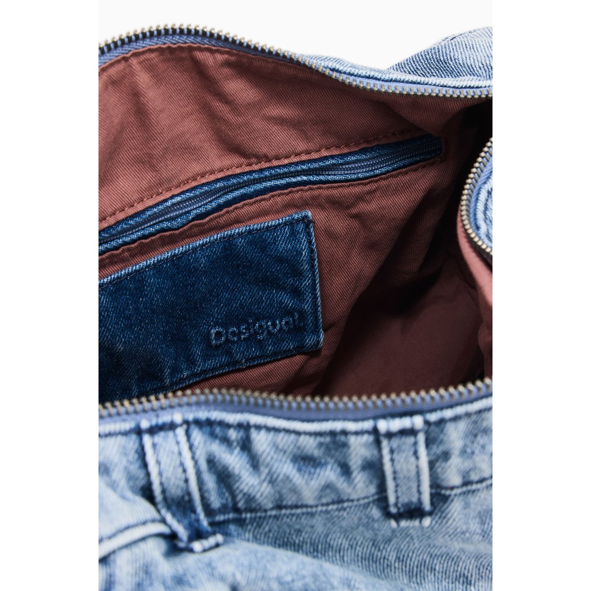 Sac denim poches bleu, DESIGUAL
