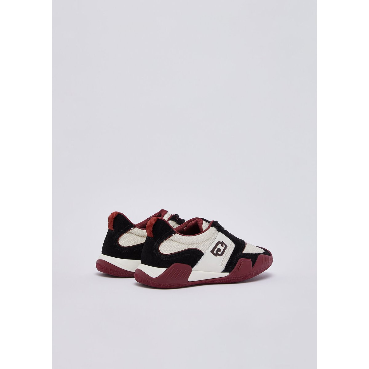 Baskets en daim et mesh blanc, LIU JO