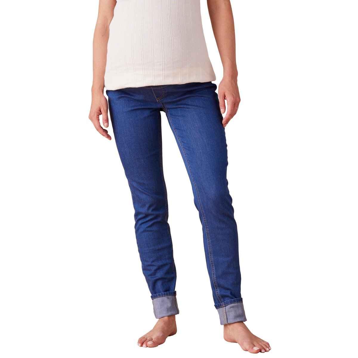 Tregging de grossesse en denim bleu foncé, ENVIE DE FRAISE