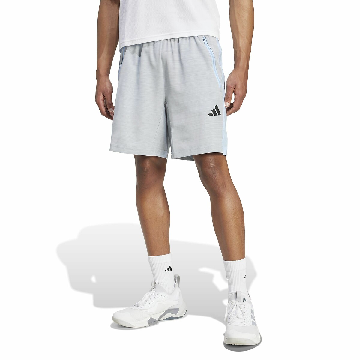 Train Essentials Marl Canvas Shorts light grey, adidas Performance