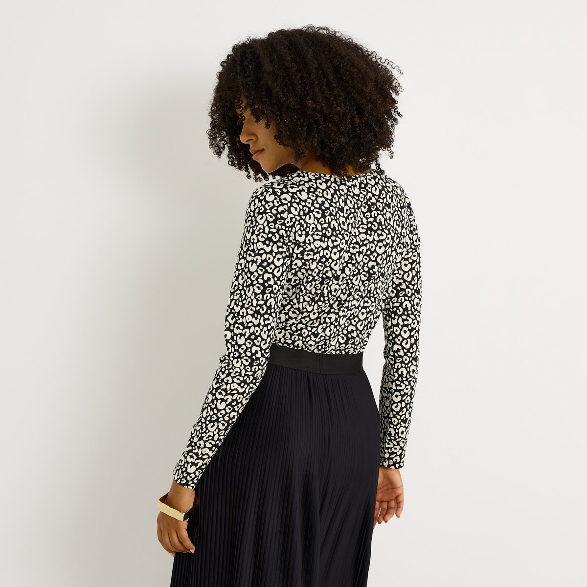 T-shirt manches longues noir, GRAIN DE MALICE