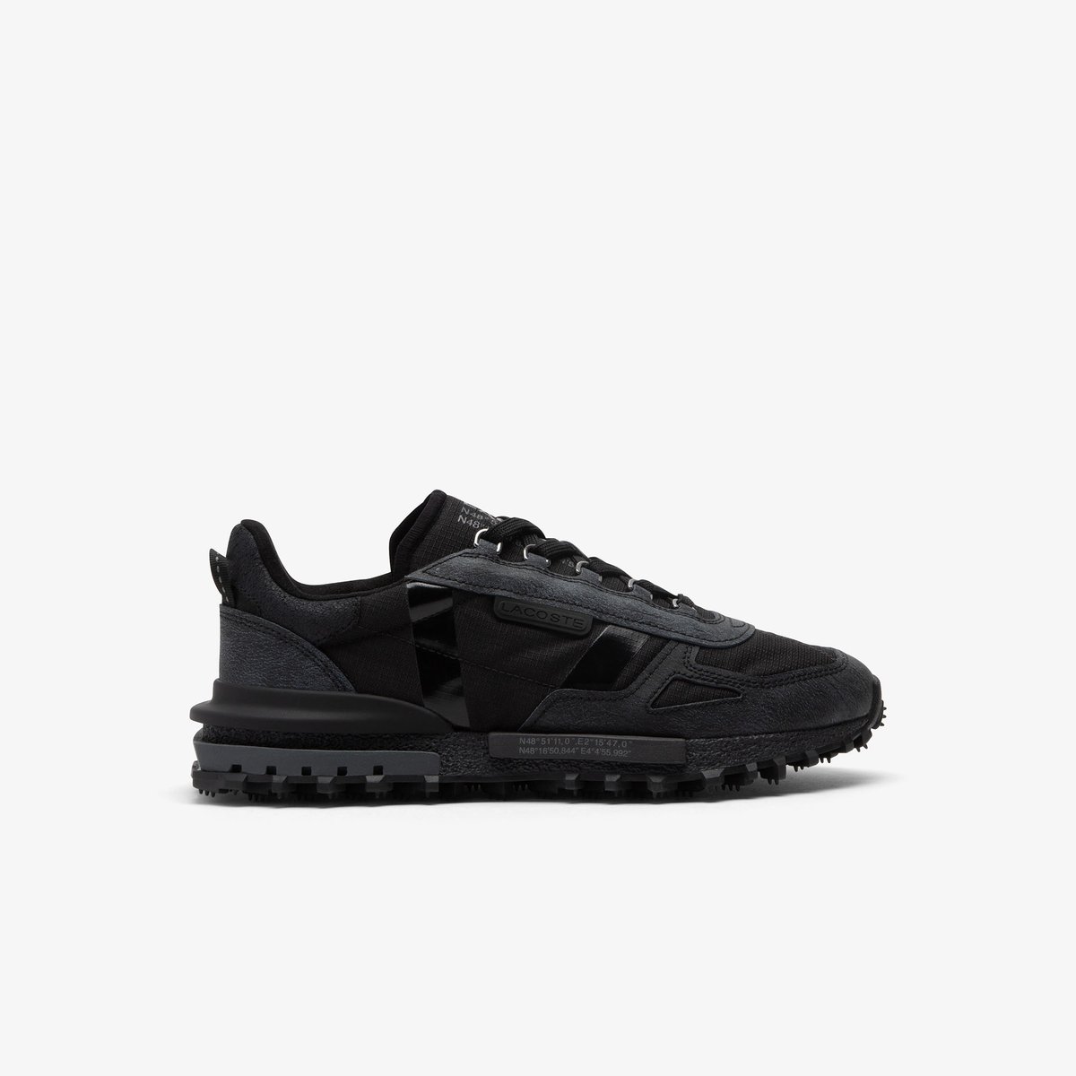 Sneakers Elite Active homme en cuir noir-02h, LACOSTE
