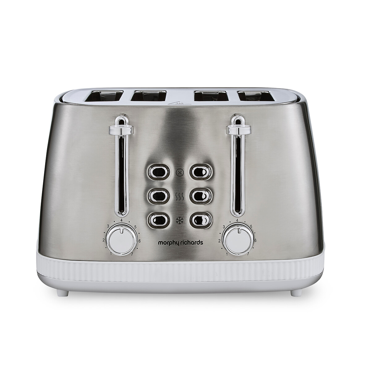 Mexborough 4-Slice Stainless Steel Toaster white, MORPHY RICHARDS