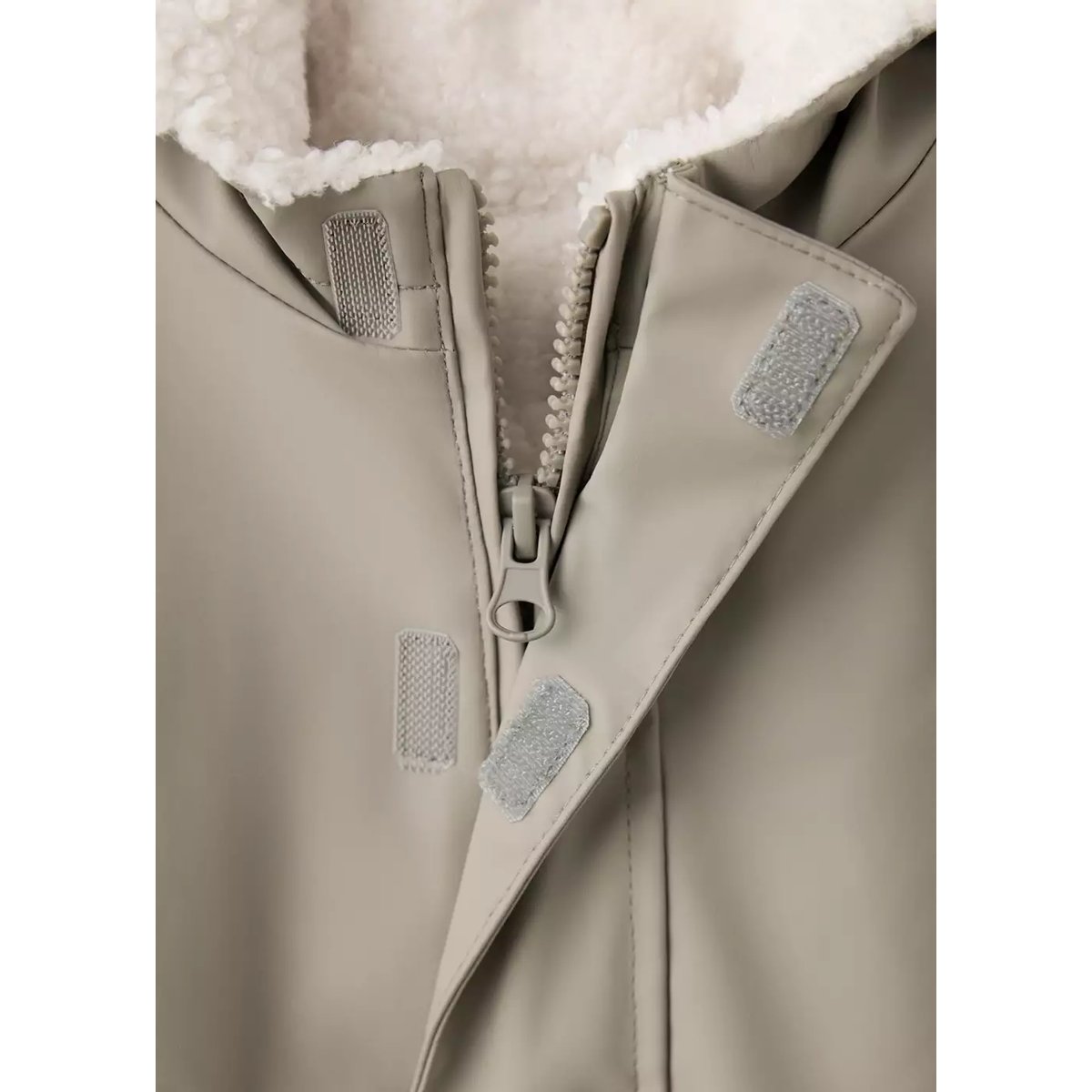 Combi-pilote matelassée déperlante marron moyen, MANGO BABY