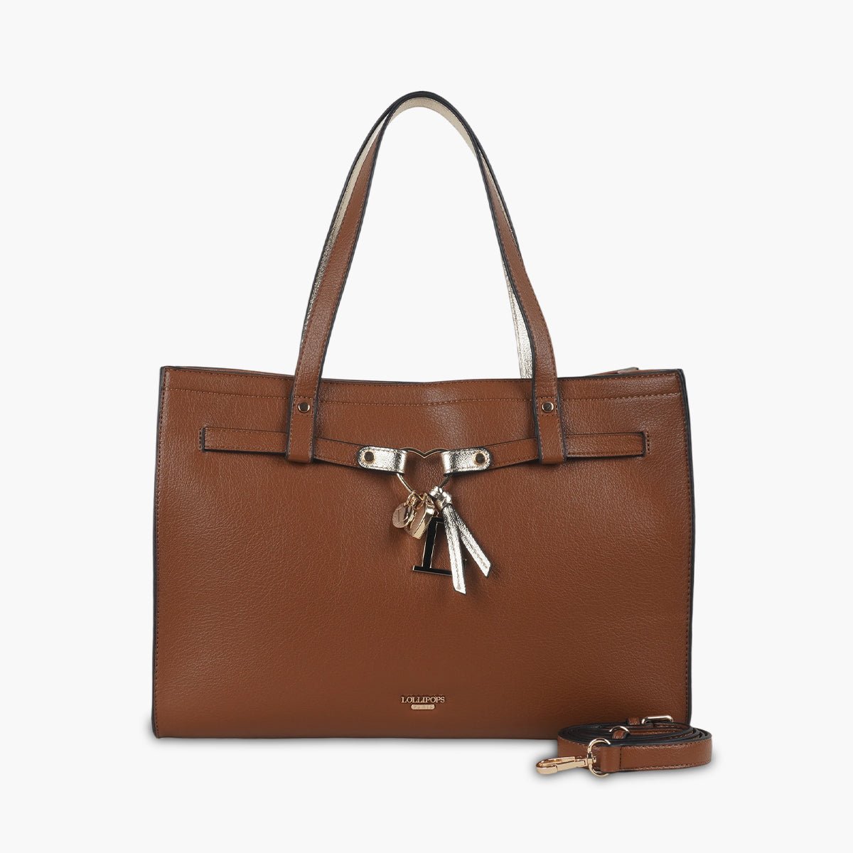 Sac shopper camel Sublima beige, LOLLIPOPS