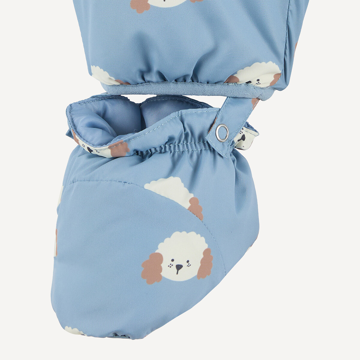 Combipilote à capuche, avec doublure sherpa, imprimé chiens bleu, LA REDOUTE COLLECTIONS