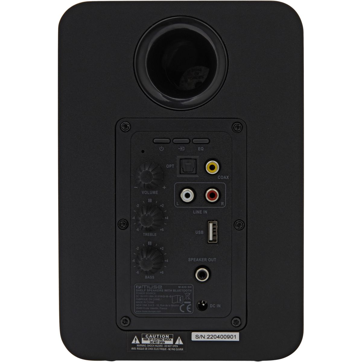 Enceinte résidentielle MUSE M-620 SH noir, MUSE