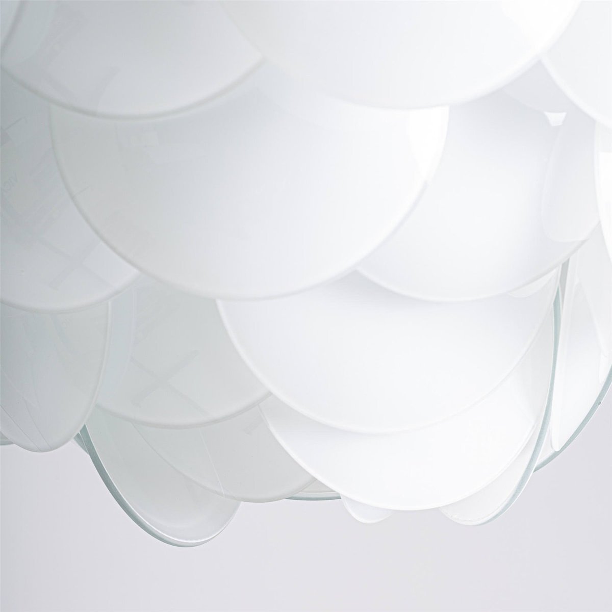 Lustre art déco en cristal, Finition sablée blanc cristal finition sablée, RECOLLECTION