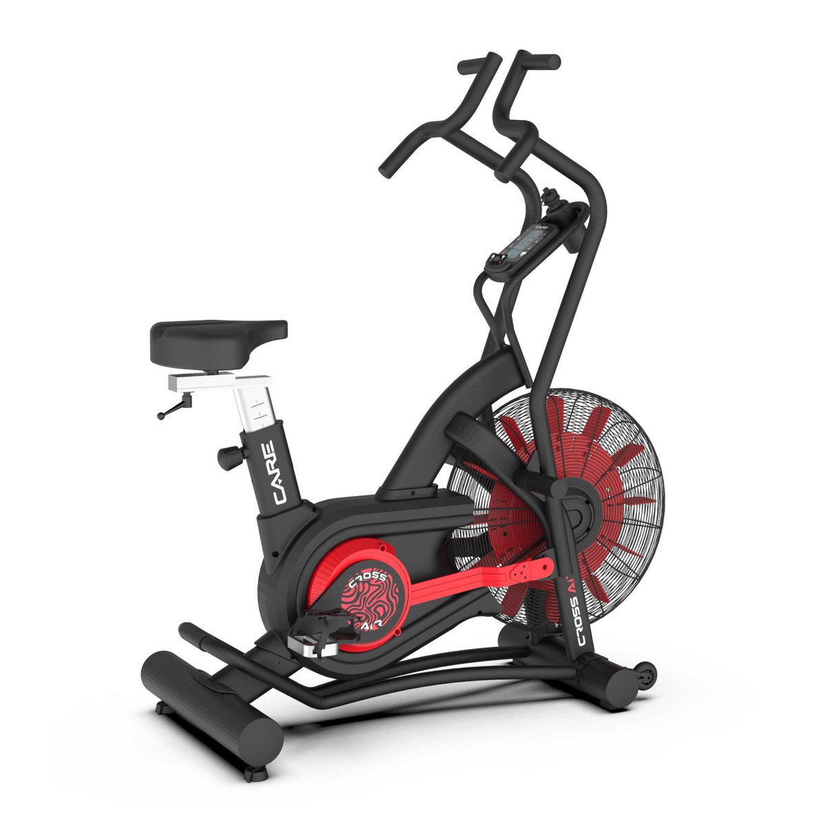 Vélo d'appartement Air Bike - CARE - CROSS-AIR - ergomètre noir, CARE FITNESS