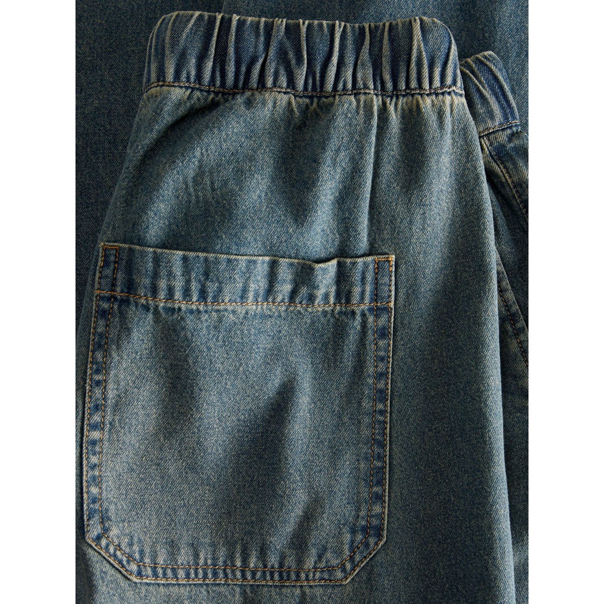Jean À Coupe Large medium blue denim, JJXX