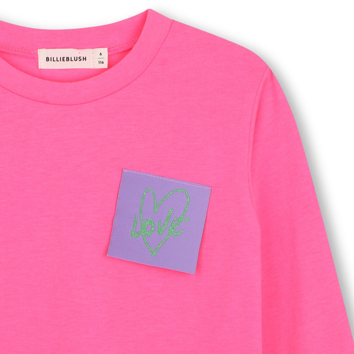 Tee-shirt manches longues storm pink, BILLIEBLUSH