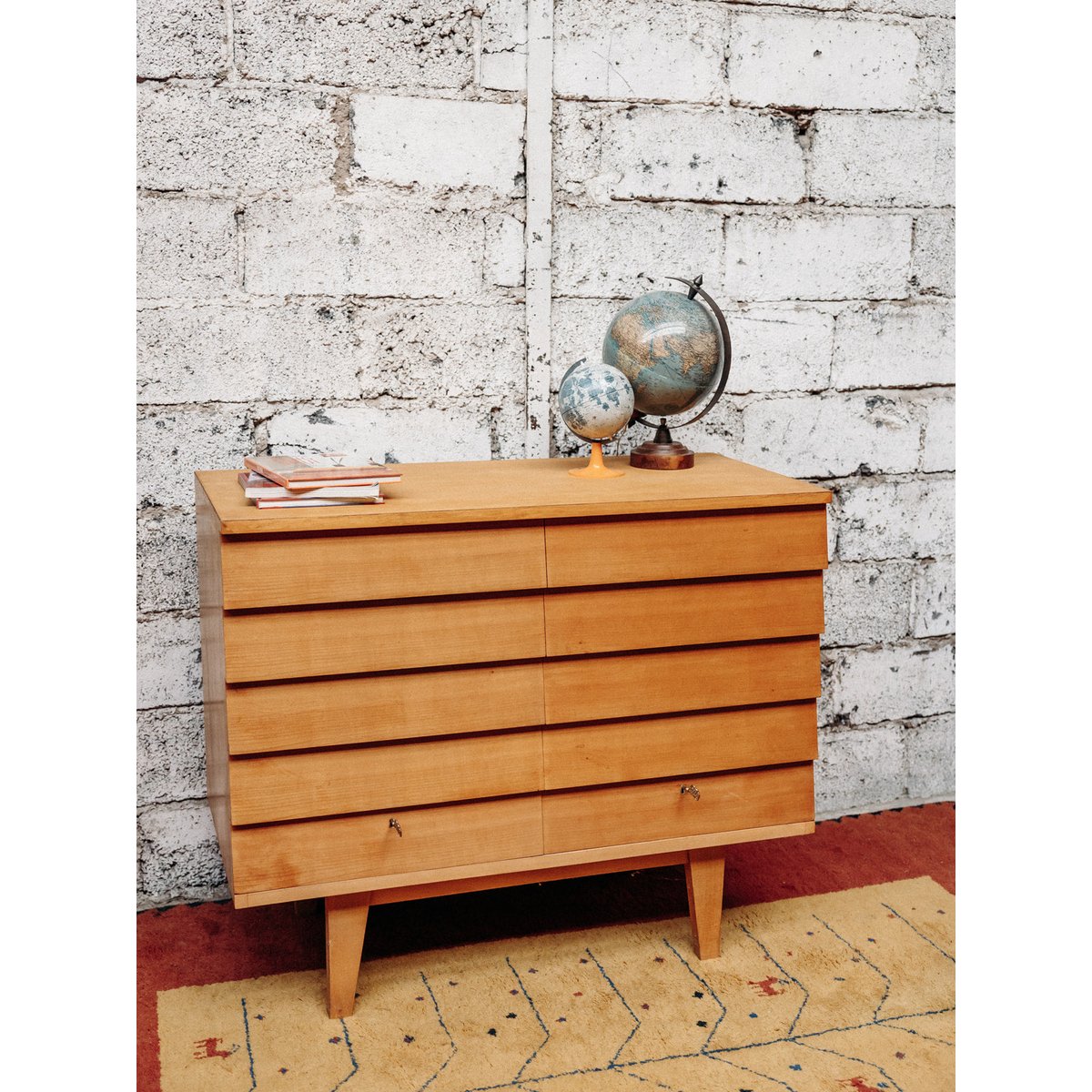 Meuble de rangement en bois Gustave N°136 - Bon état bois, DEBONGOUT