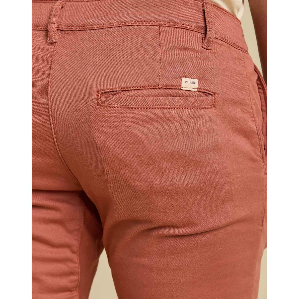 PANTALON CHINO FLAMINGO orange, PULLIN