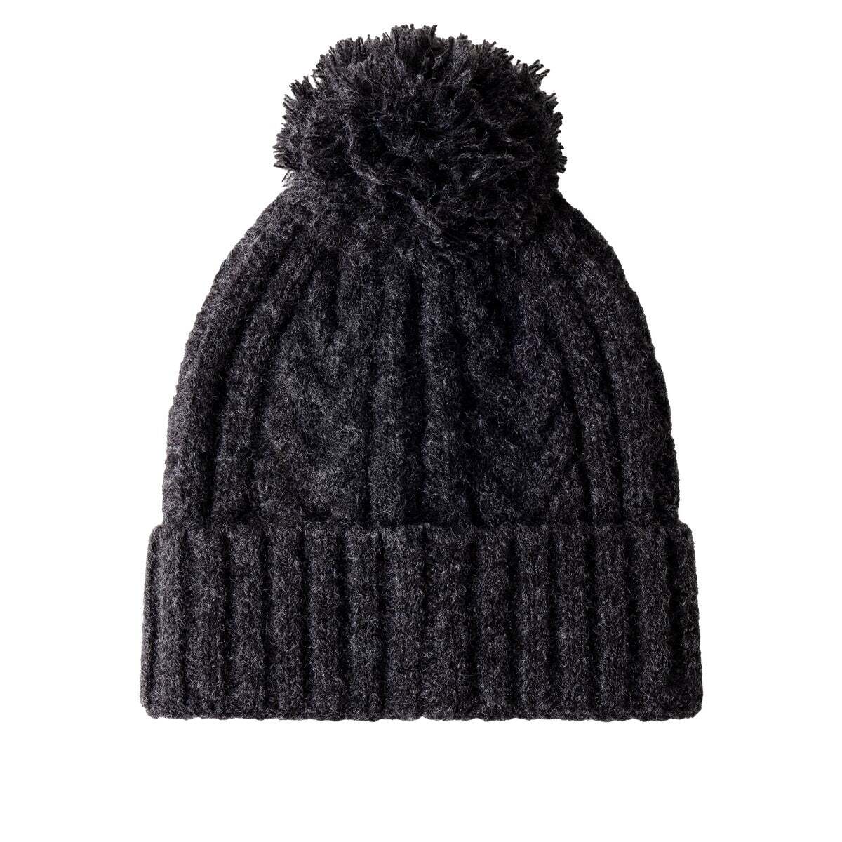 Bonnet En Maille Torsadée gris granit, PEPE JEANS