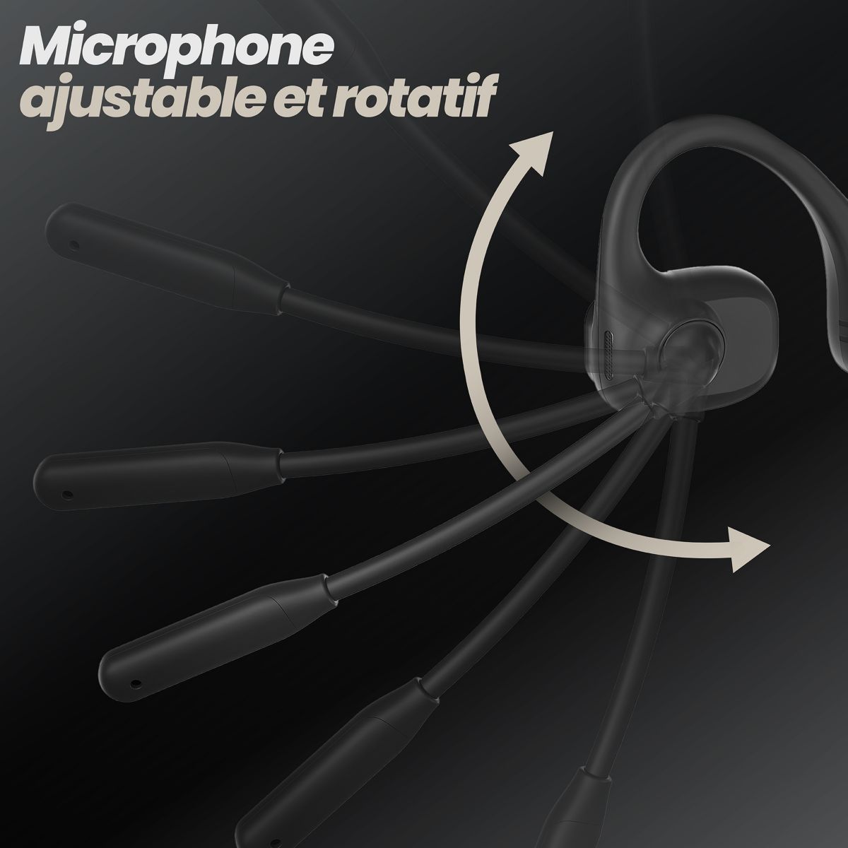 Micro-casque ACTIVAIR Air Conduction couleur unique, TNB