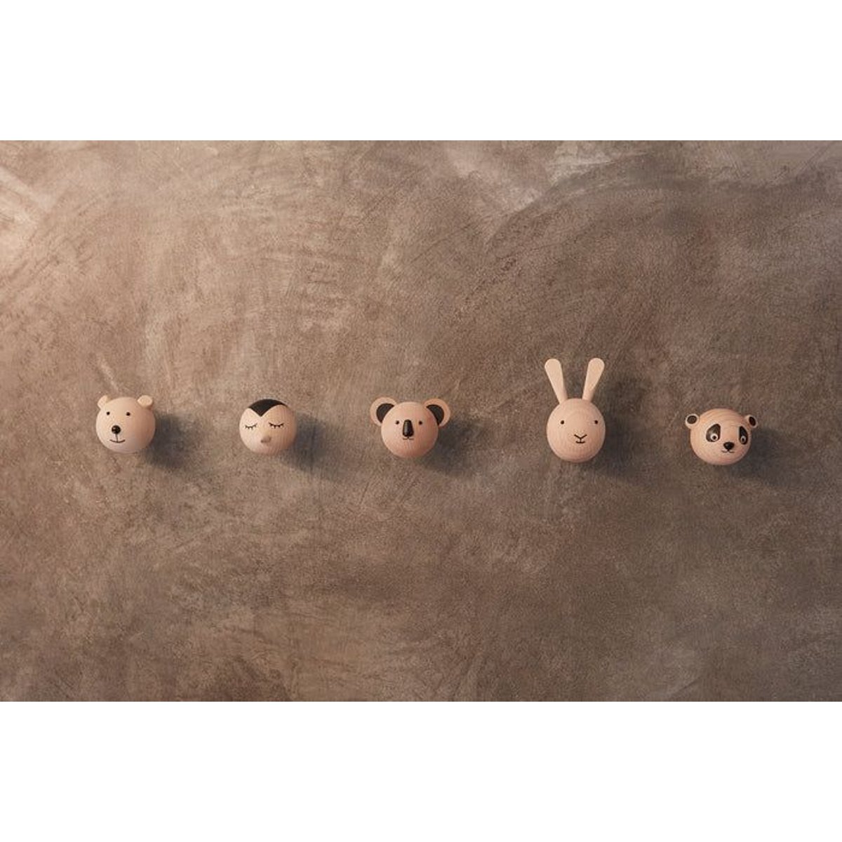 Patère en bois à thème animalier MINI marron, OYOY LIVING DESIGN