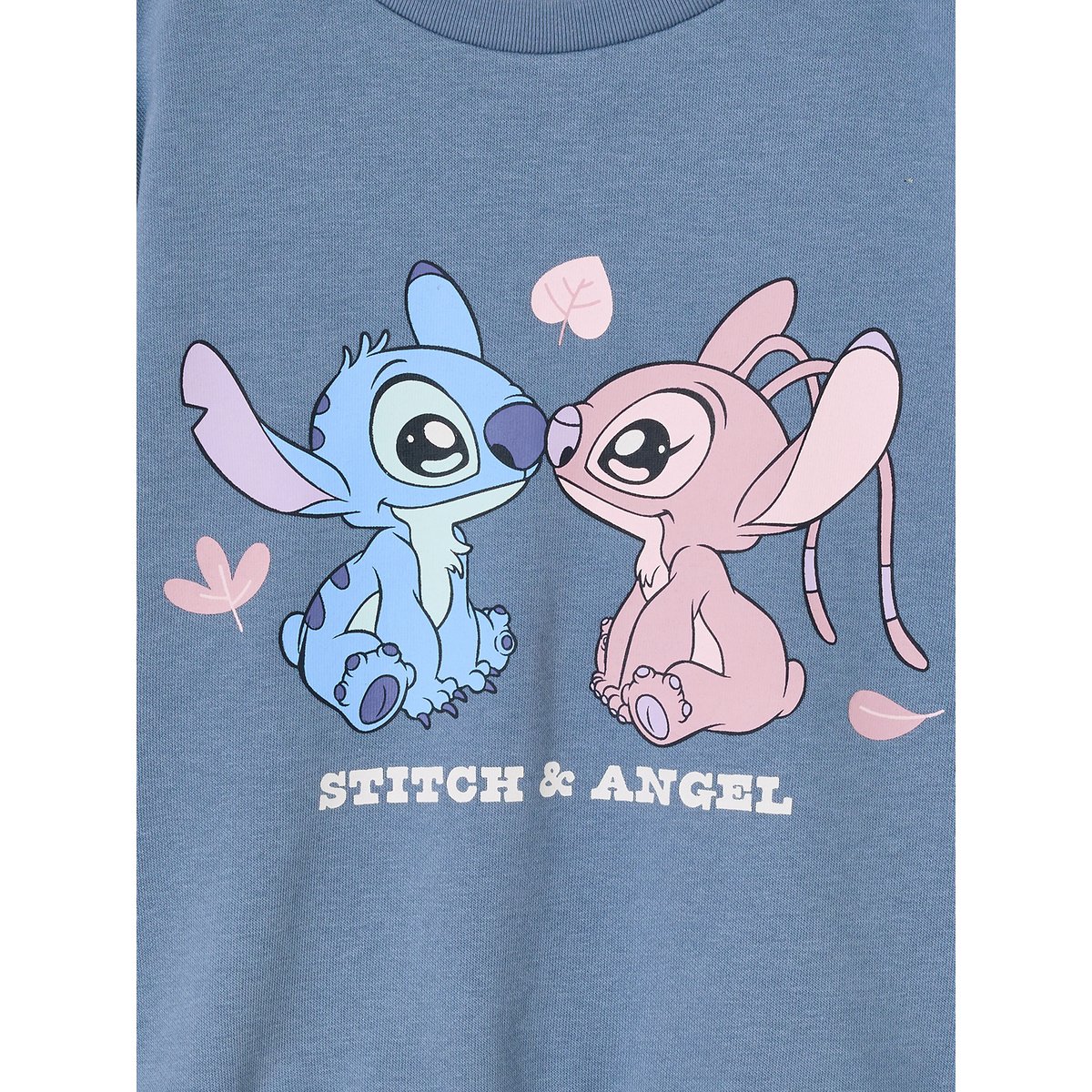 Sweat Lilo et Stitch bleu chambray, VERTBAUDET