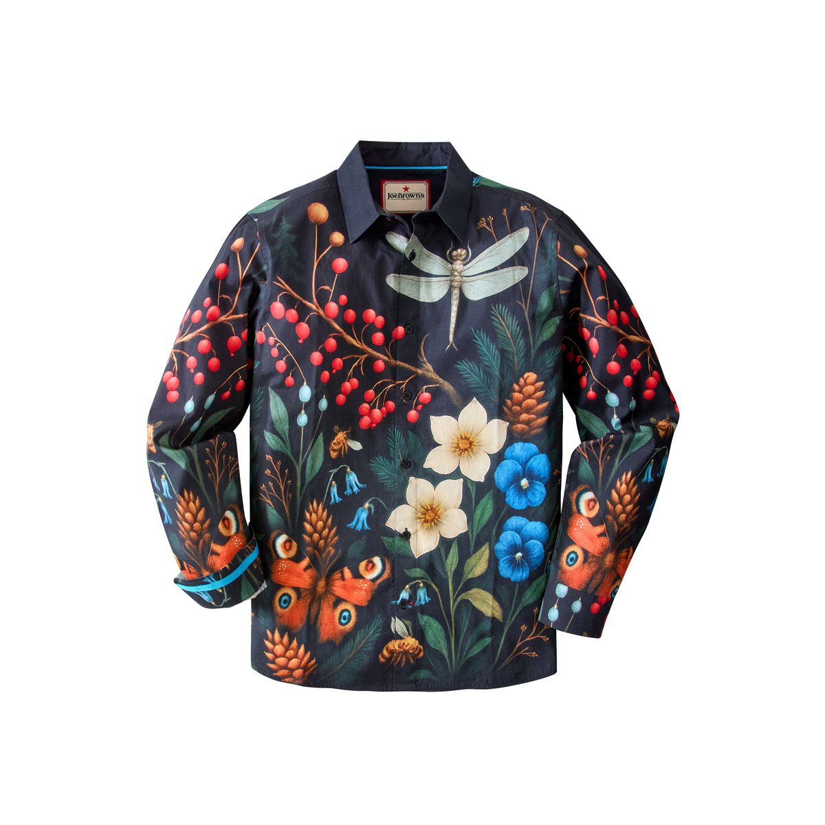Chemise Jardin d'Hiver noir, JOE BROWNS