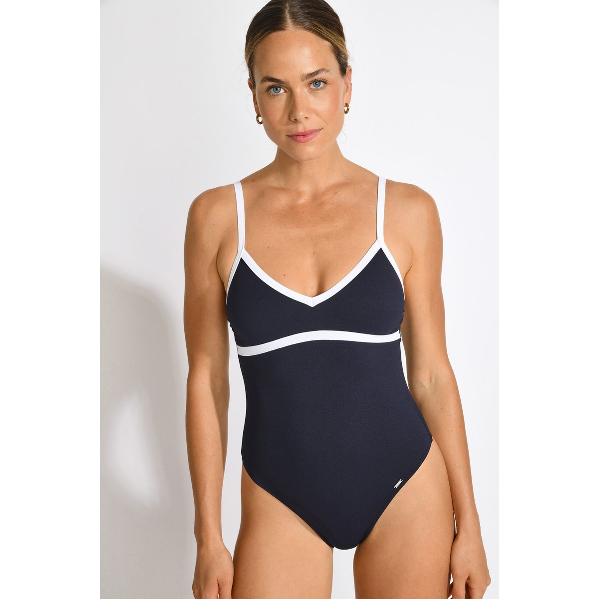 Maillot de bain 1 pièce Giulia - TAMARINDO bleu marine, LIVIA