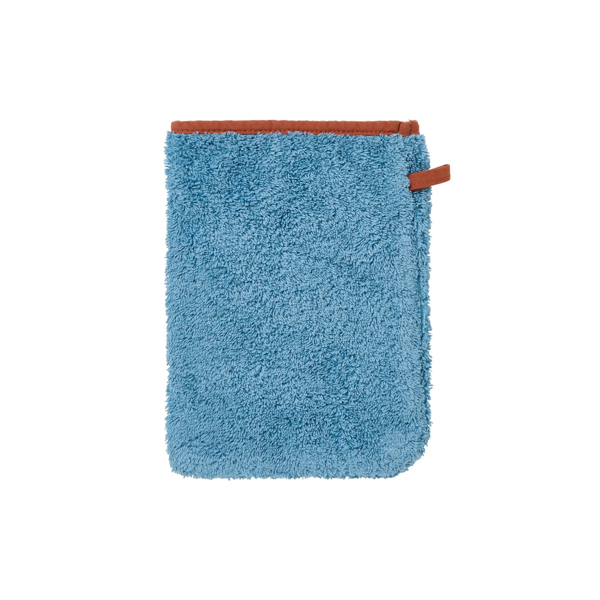 Gant de toilette DINOFUL bleu celeste, CARRE BLANC
