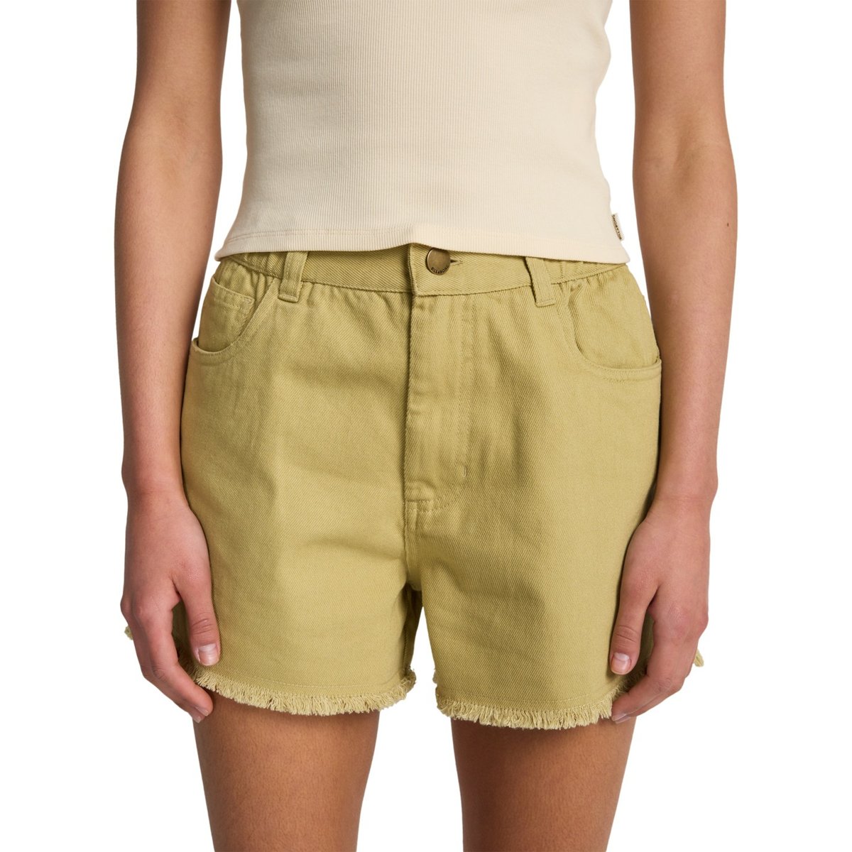 Short taille élastique LITTLE SISTER vert cactus green, BILLABONG
