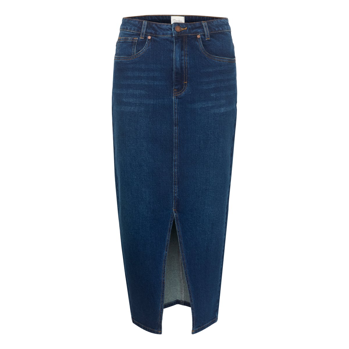 Skirt bleu dark blue wash, MY ESSENTIAL