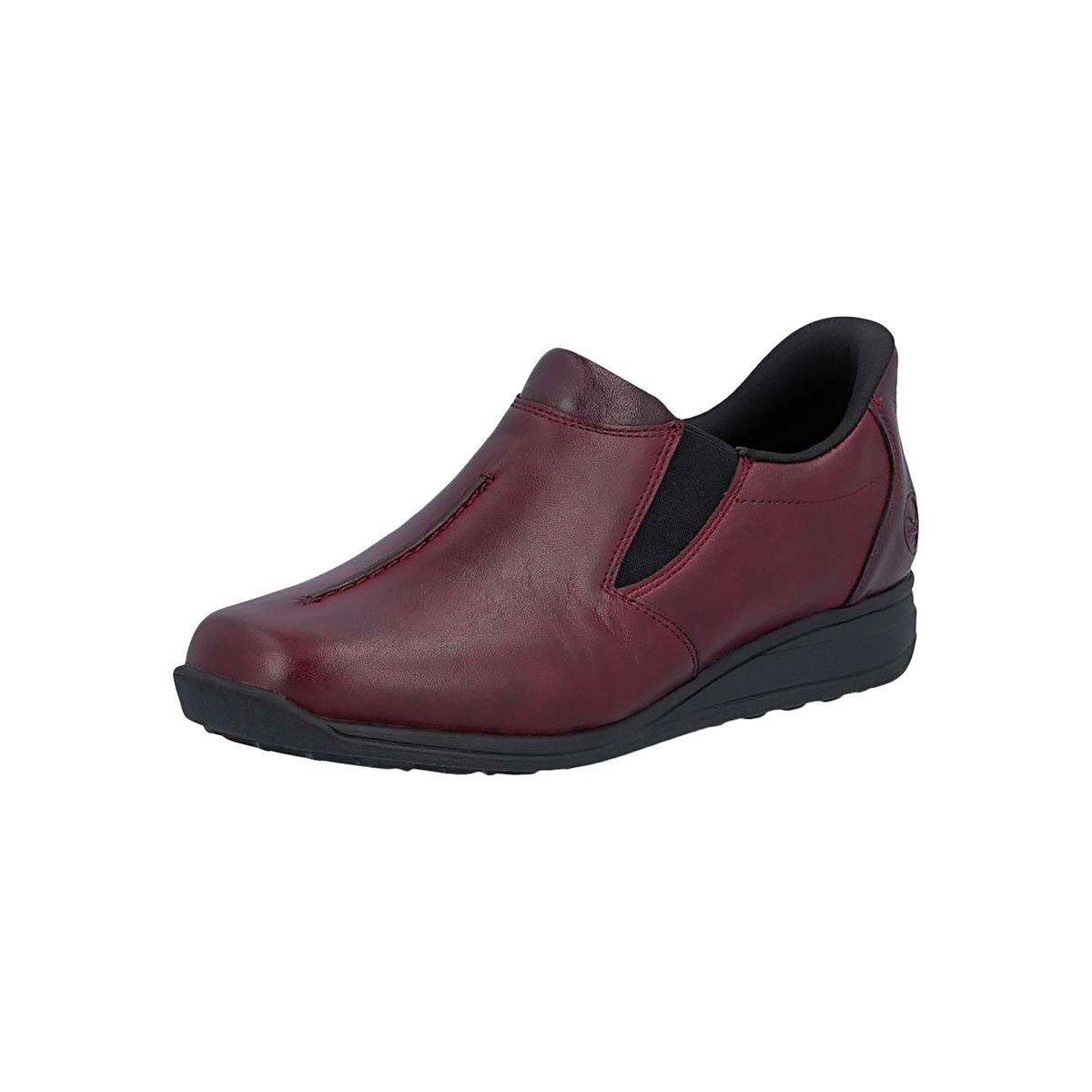 Basket Cuir rouge, RIEKER