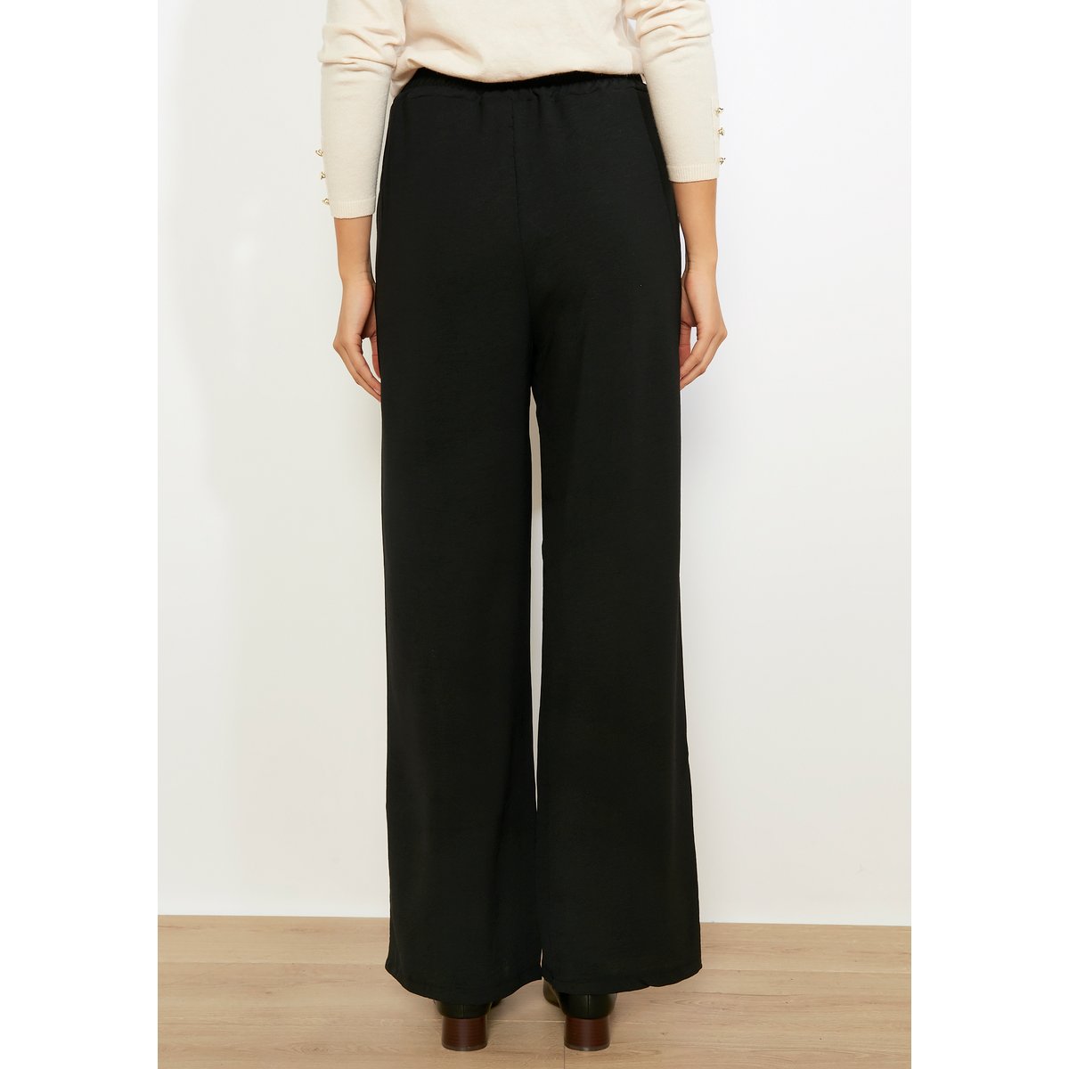 Pantalon fluide noir, LOLALIZA
