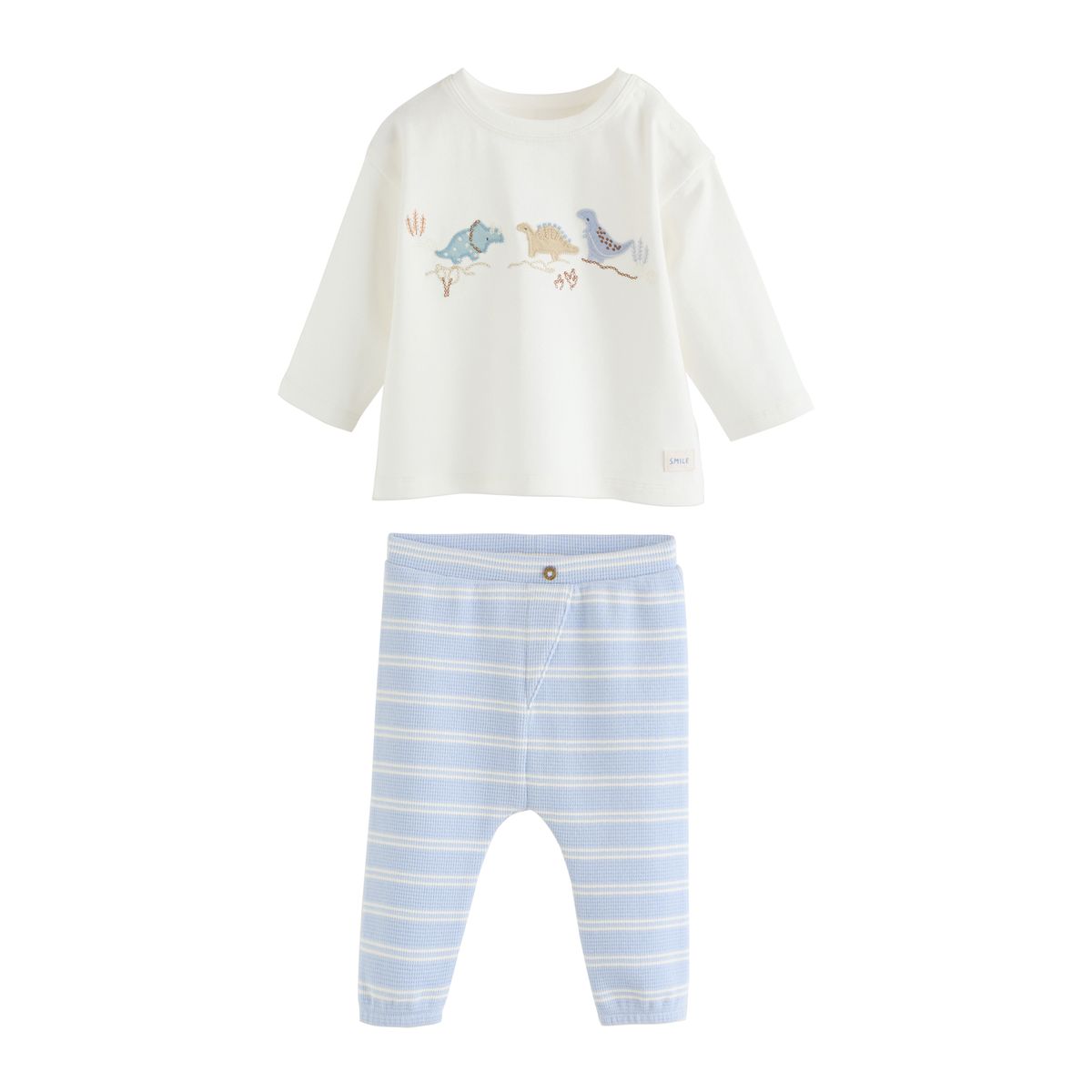 Ensemble haut et legging pour bébé bleu, NEXT
