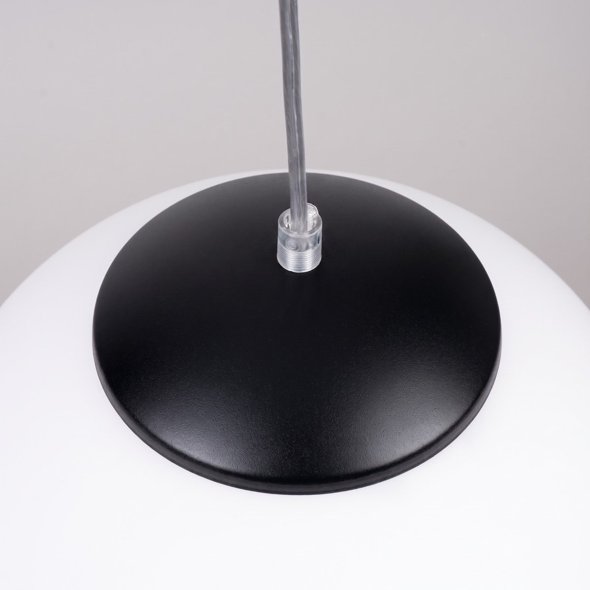 Suspension Acier Noir E27 1 Ugo noir, EDEN