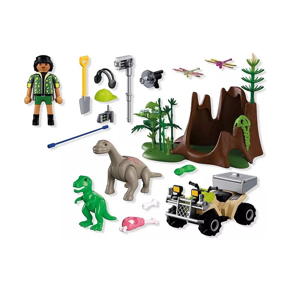Dinos PromoPack Repaire des dinos multicolore, PLAYMOBIL