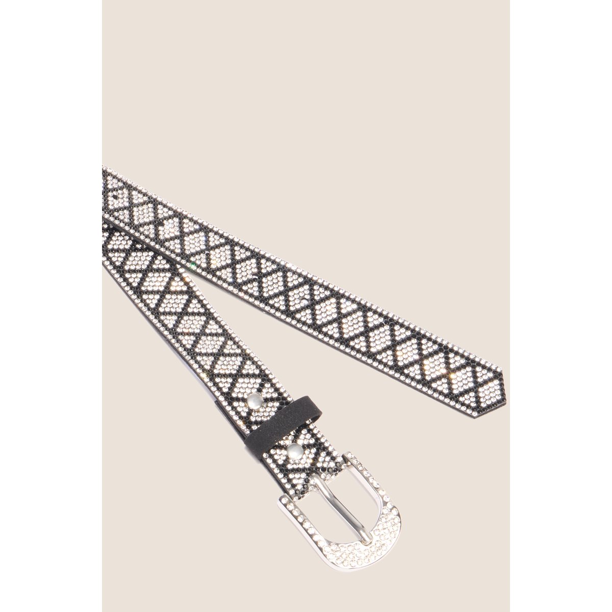 Ceinture fine couleur argent, BREAL