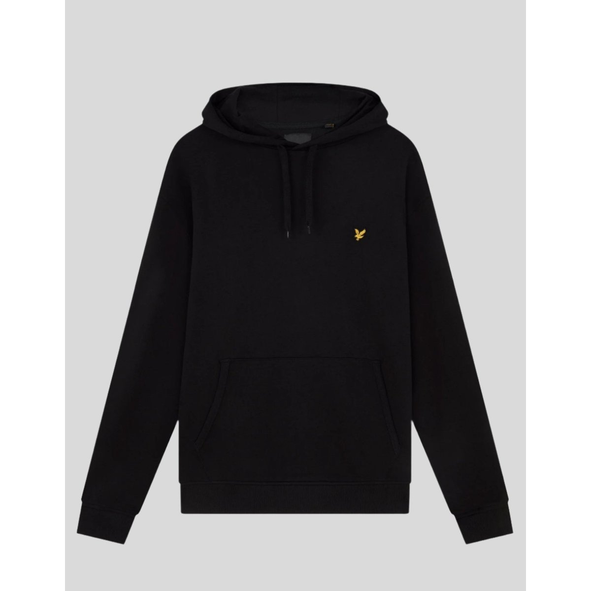 Sweat à capuche en coton loopback bleu foncé marine, LYLE & SCOTT