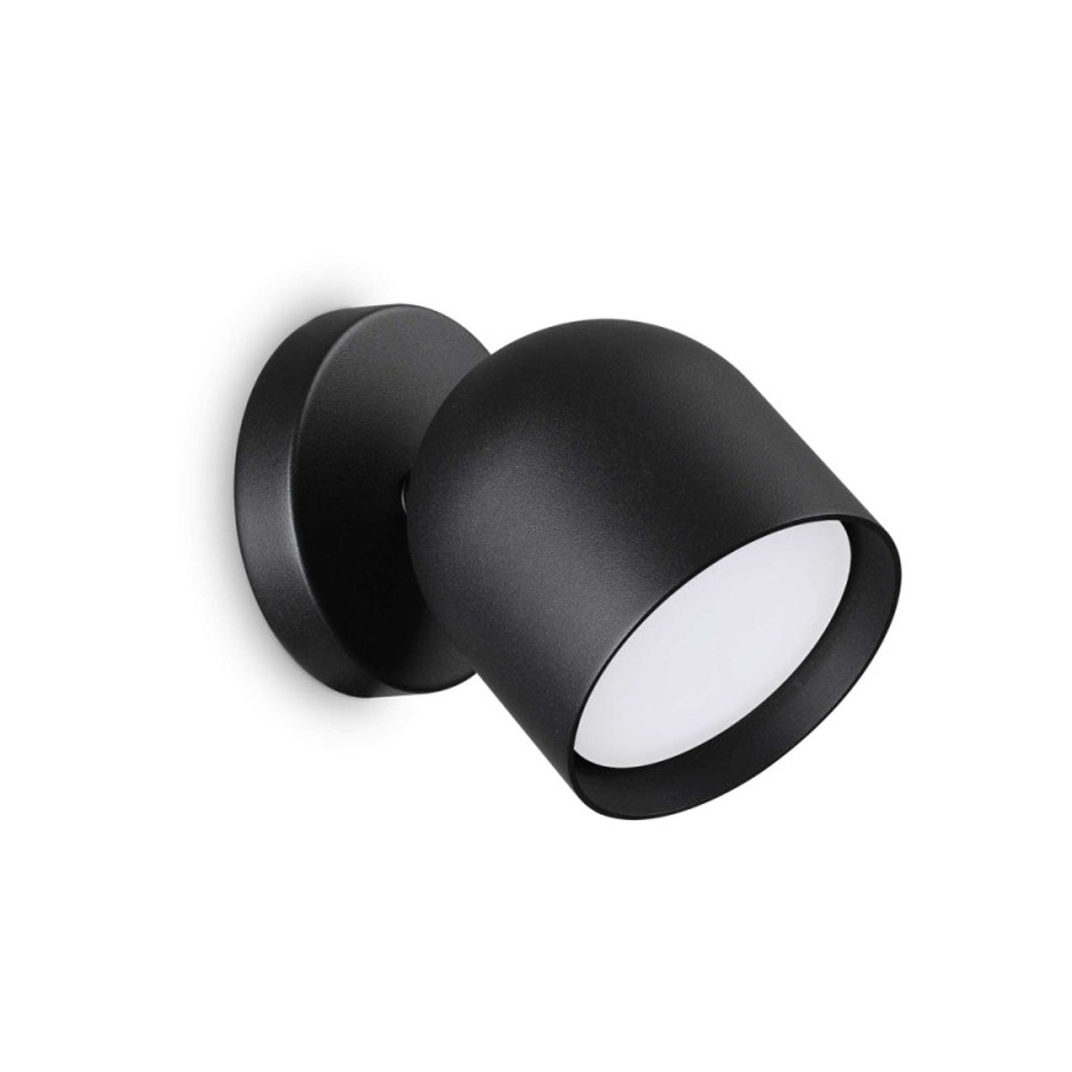 Applique spot métal noir Dodo orientable noir, MILLUMINE