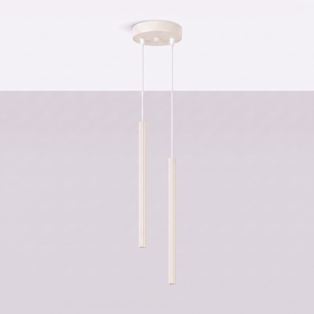 Suspension Acier Beige G9 2 Arche beige, EDEN