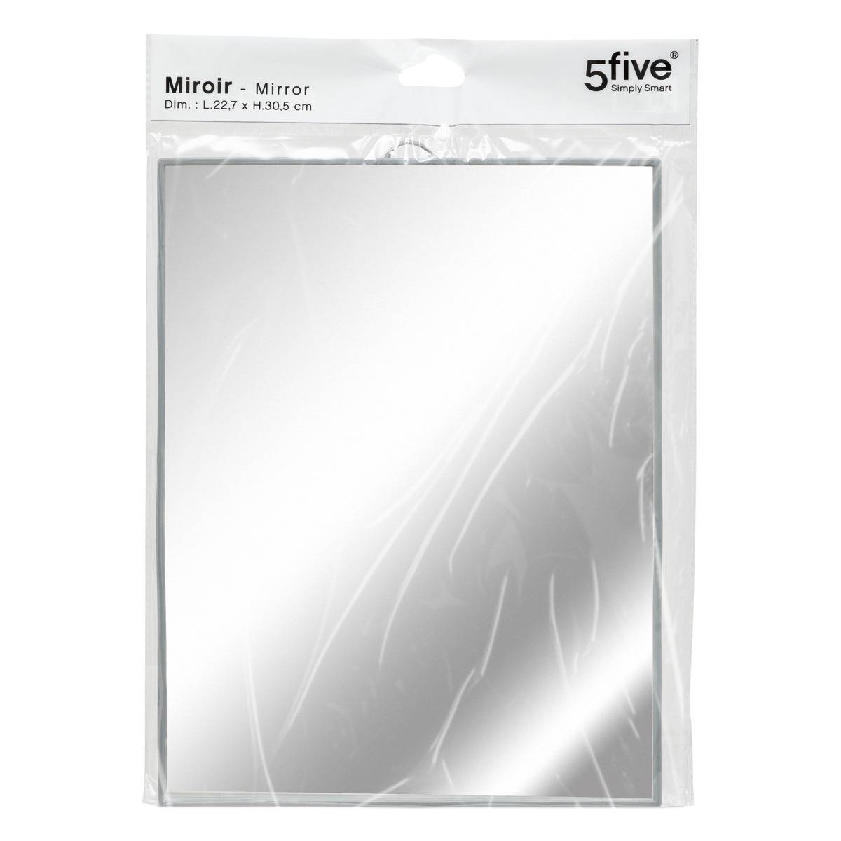 Miroir sur pied design basique gris, 5FIVE SIMPLY SMART