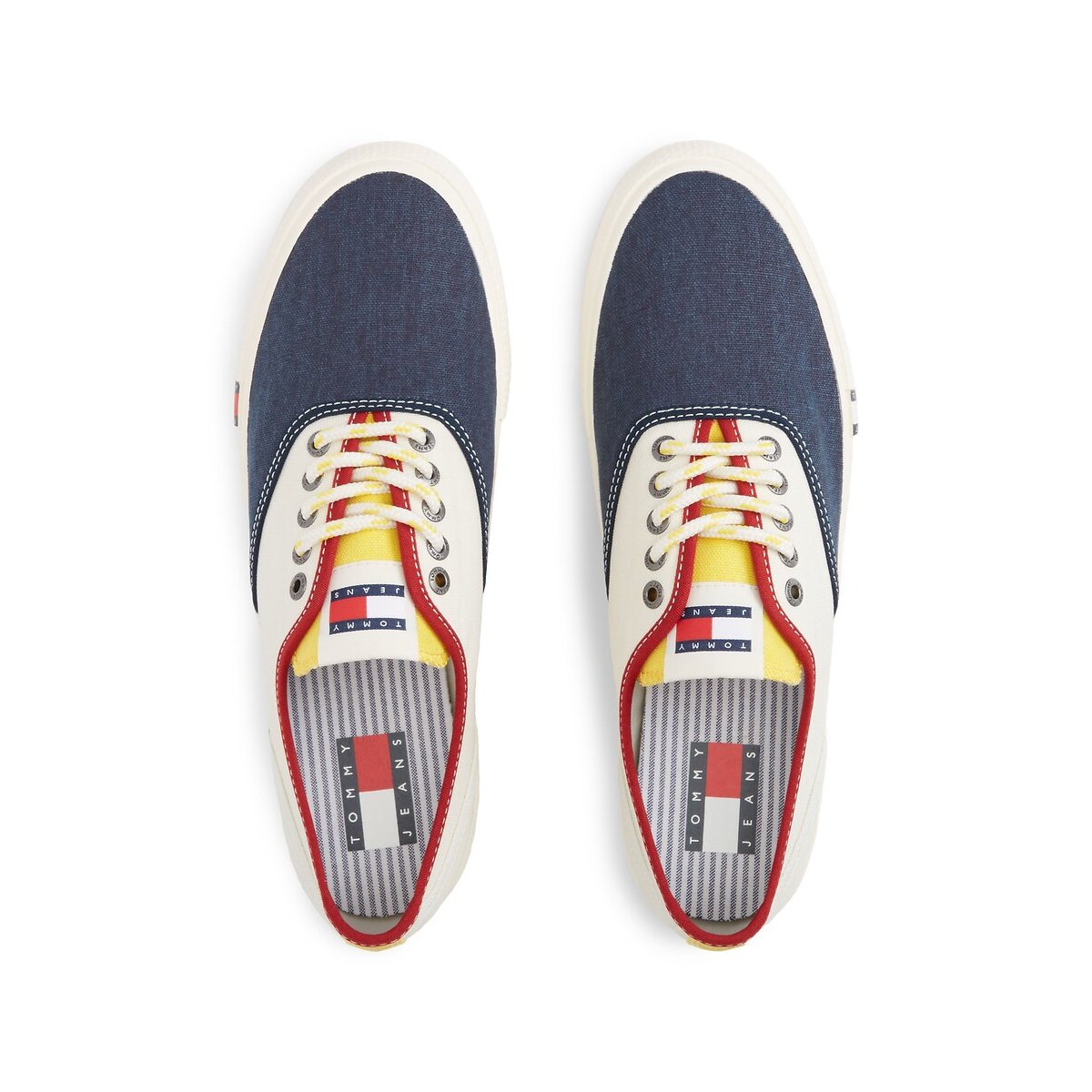 Zapatillas deportivas en bloques de color ARCHIVE VULC Y2K blanco/azul oscuro, TOMMY HILFIGER