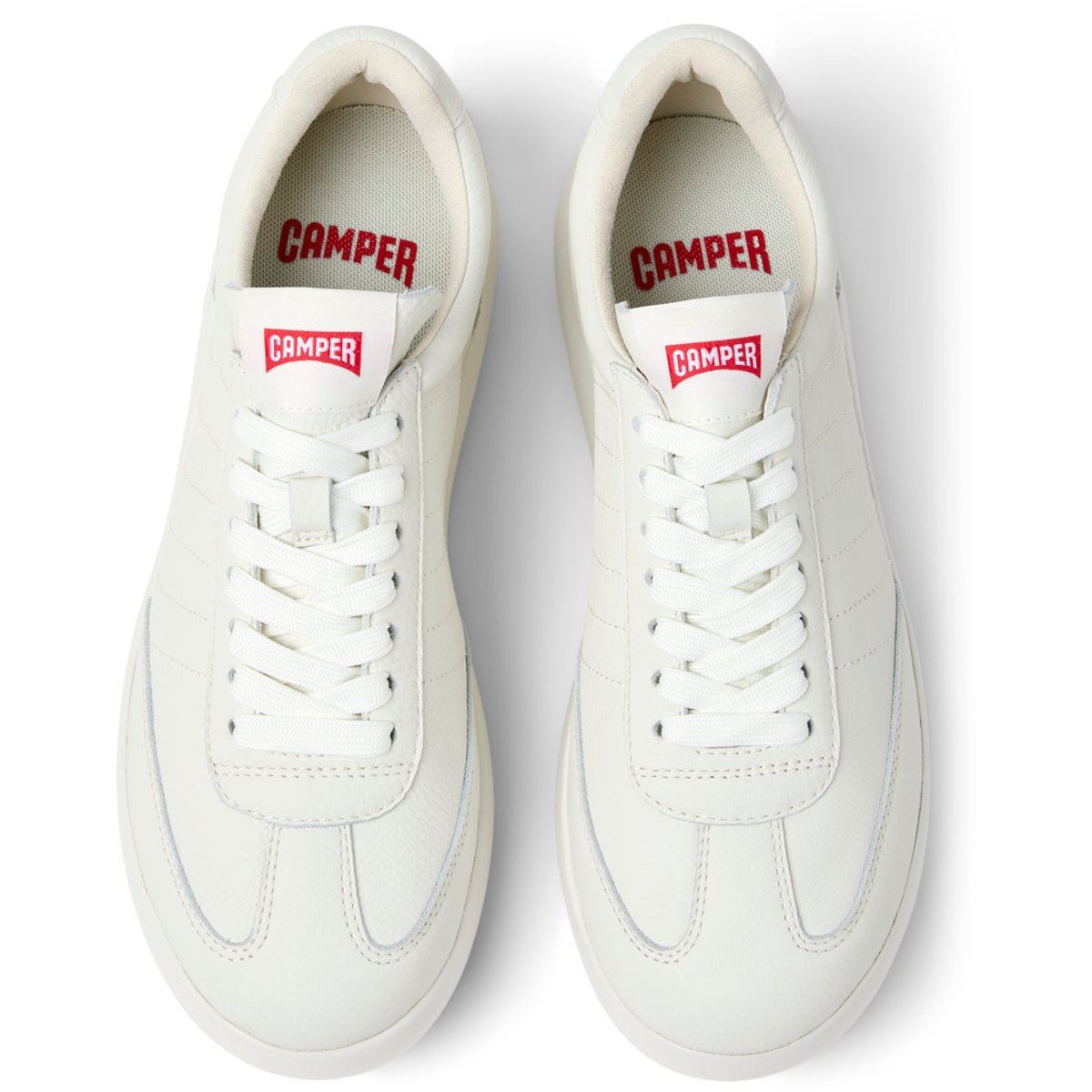 Baskets cuir PELOTAS XLF blanc, CAMPER