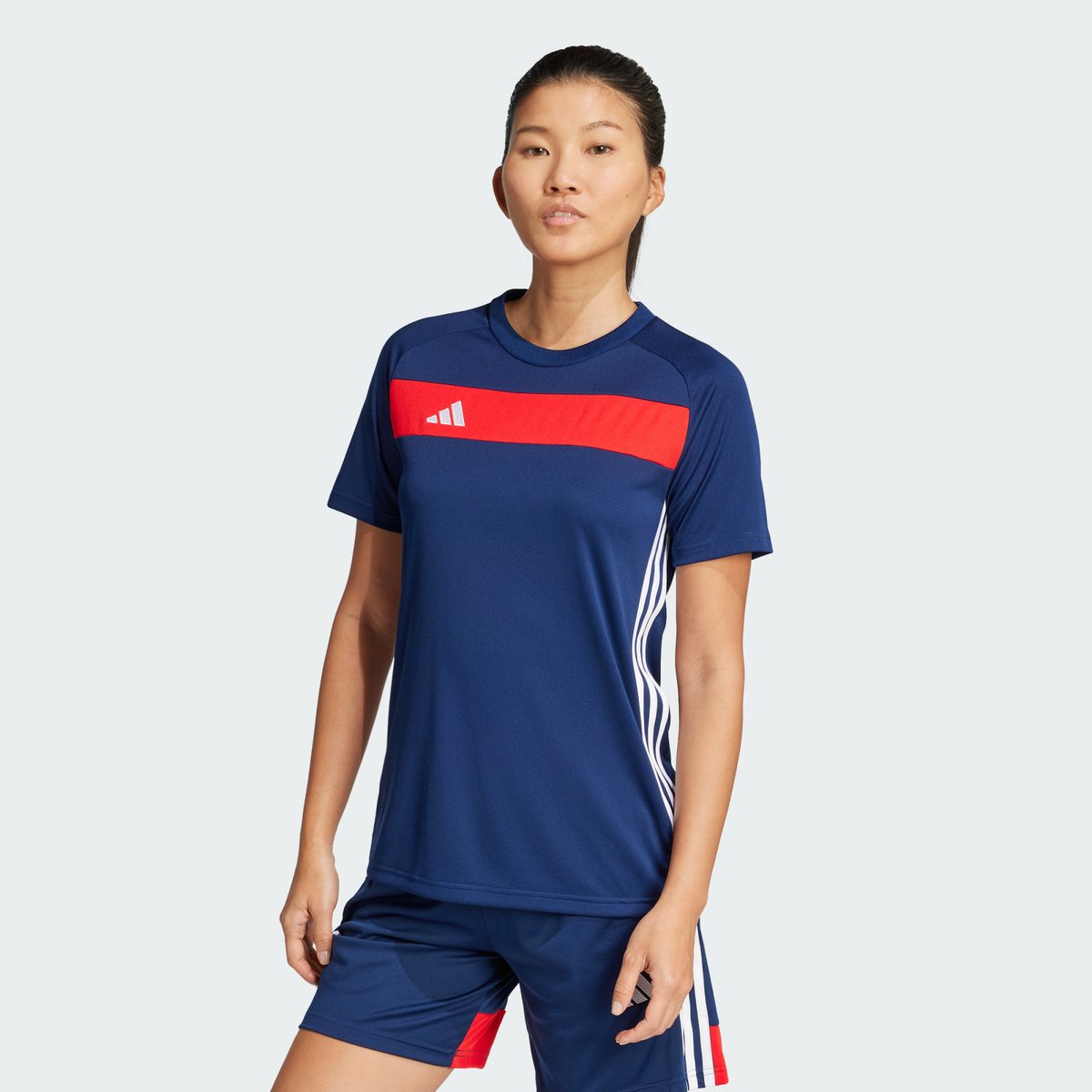 Maillot Tiro 25 Essentials Maillot Tiro 25 Essentials team navy / red, adidas Performance