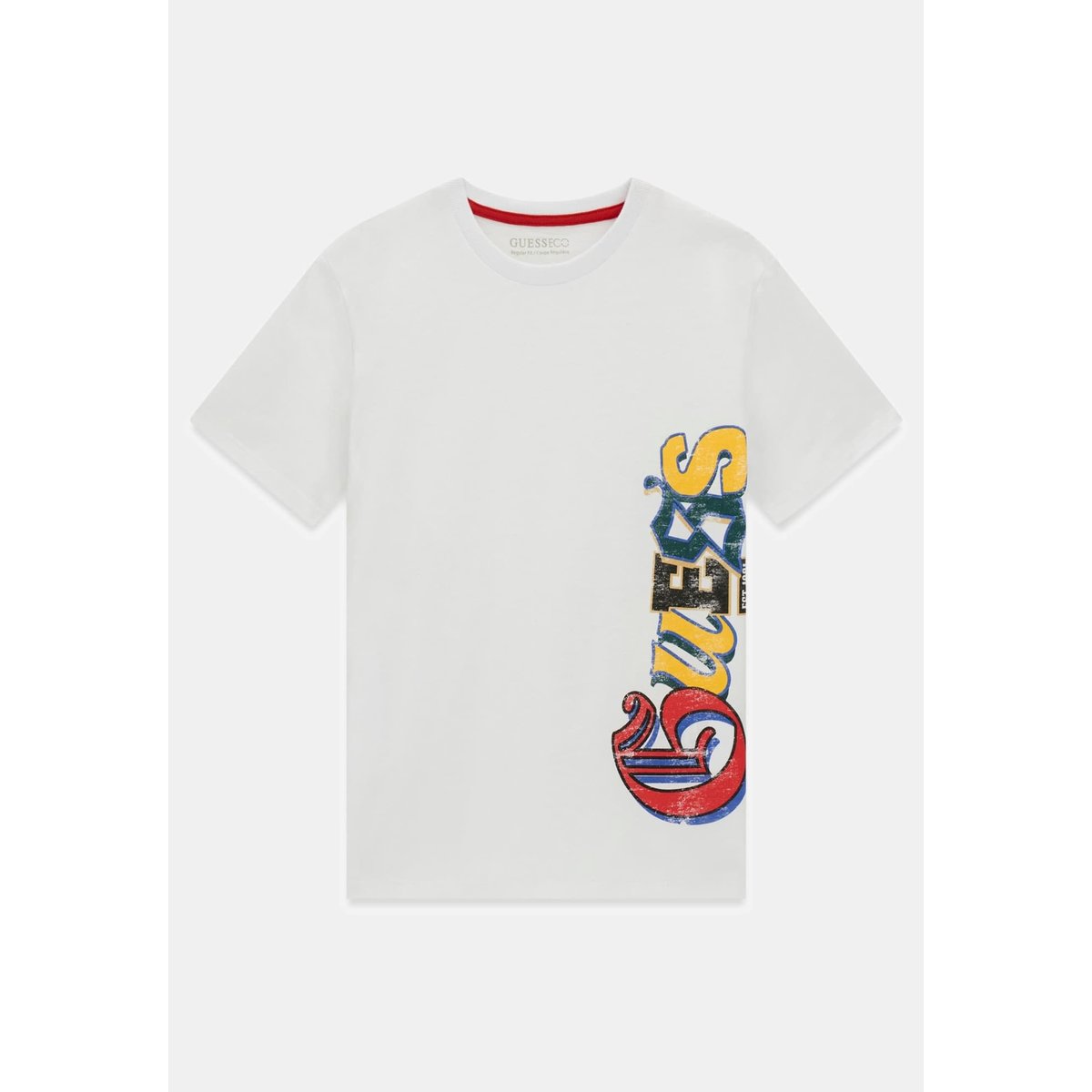 T-Shirt Avec Logo blanc, GUESS KIDS