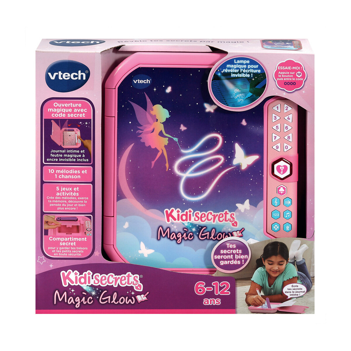 Kidisecrets magic glow 532405 rose, VTECH