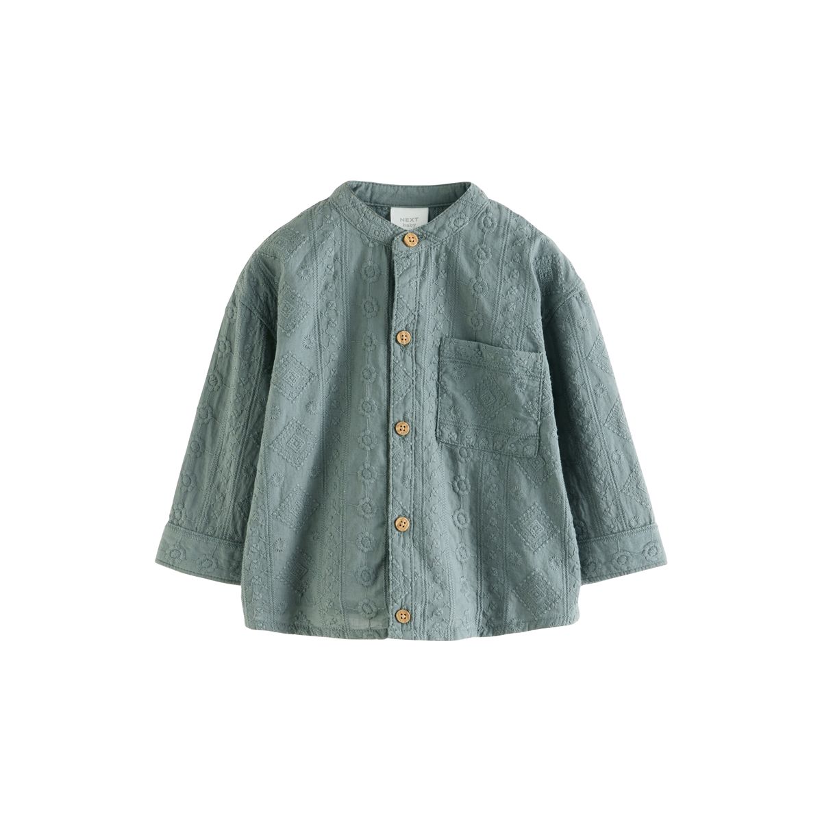 Chemise tissée et pantalon bébé, 2 pièces vert, NEXT