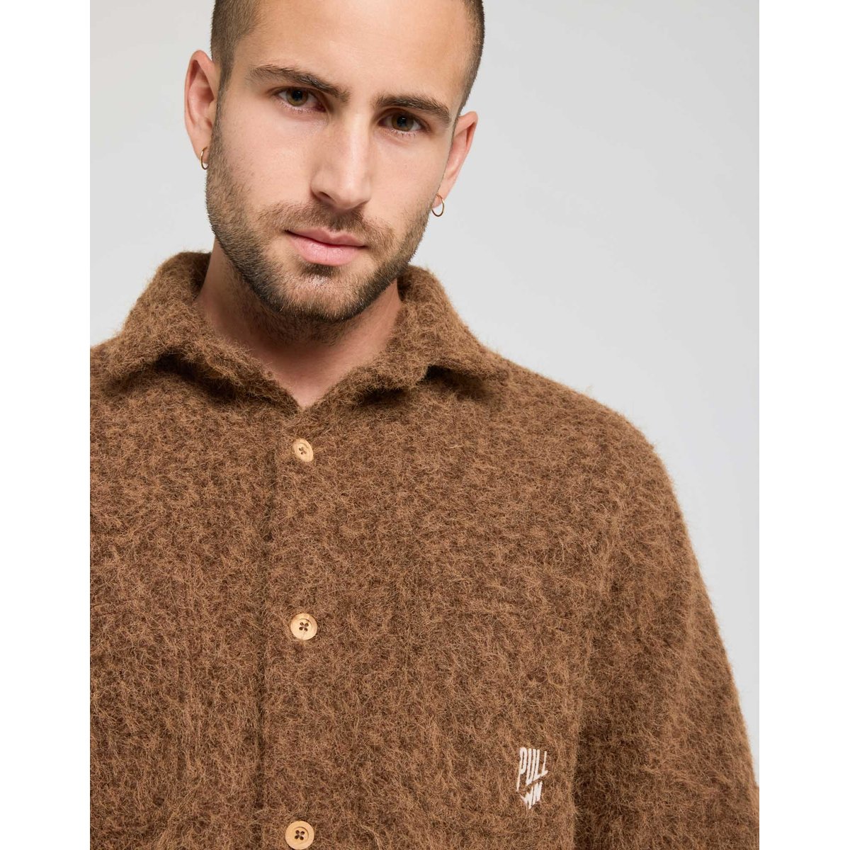 SURCHEMISE COTTABROWN marron, PULLIN