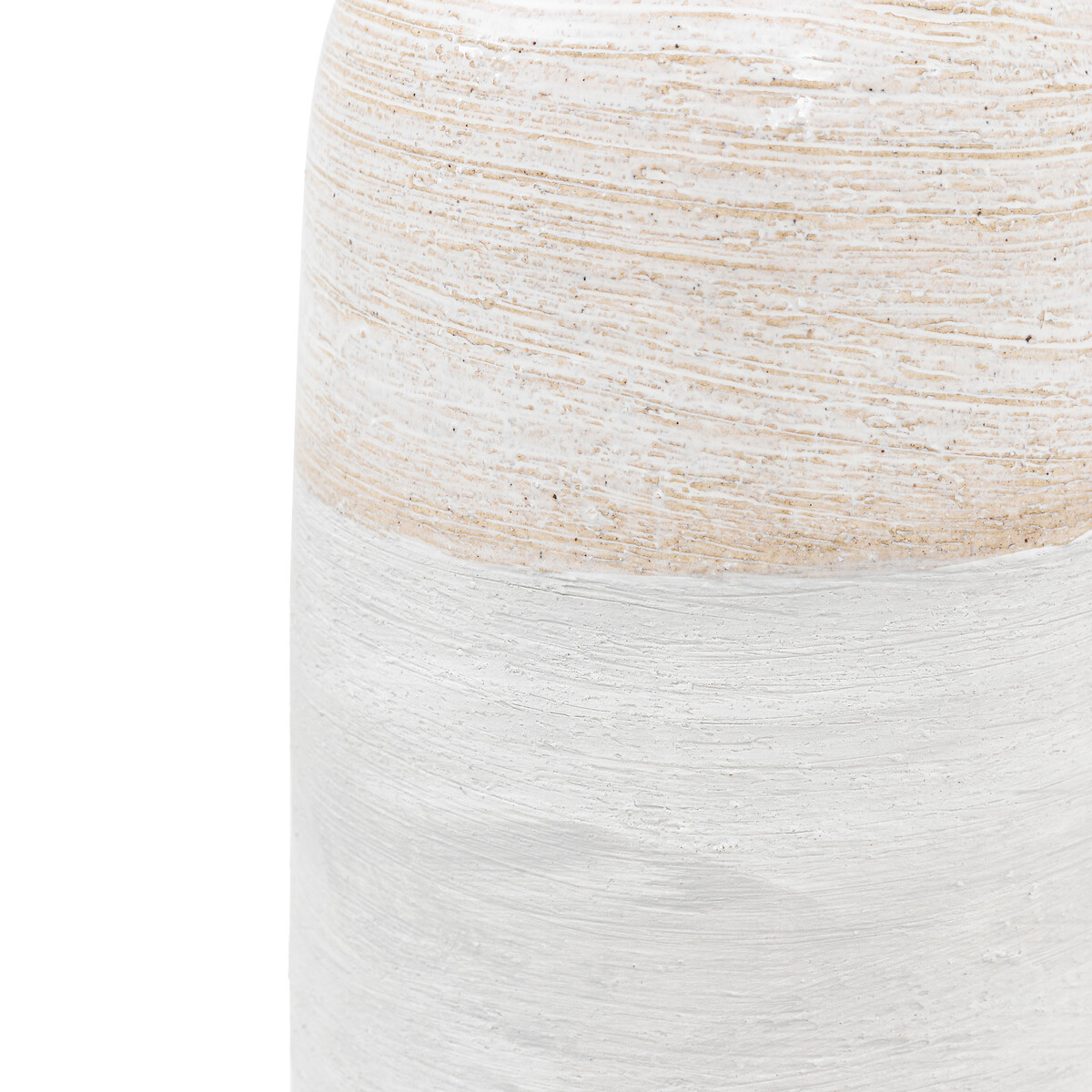 Mobi 49cm Ceramic Bottle Vase natural, ÉDITÉ