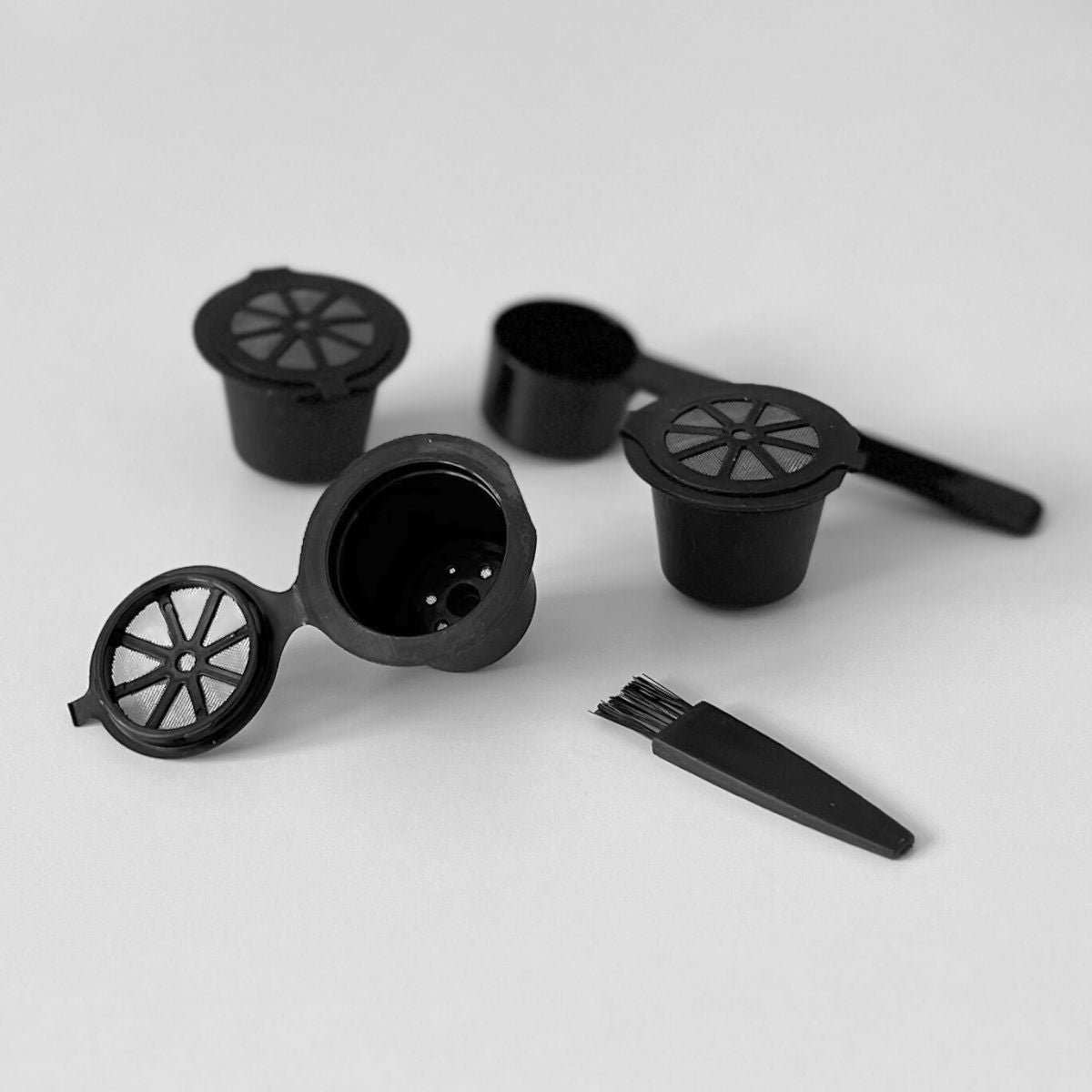 Ensemble de 2 Set de 3 capsules Nespresso PETIT DÉJEUNER noir, FACKELMANN