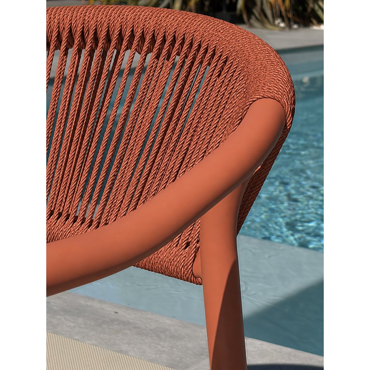Lot de 2 fauteuils de jardin - SUMBA terracotta, DCB GARDEN